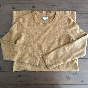 J Crew Sweater-dress in extra-soft yarn - Camel - Size S
